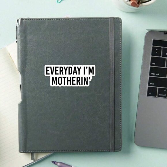 1PC Everyday I'm Motherin' Sticker – Funny Mom Gift Perfect For Mother's Day - Picture 6 of 6